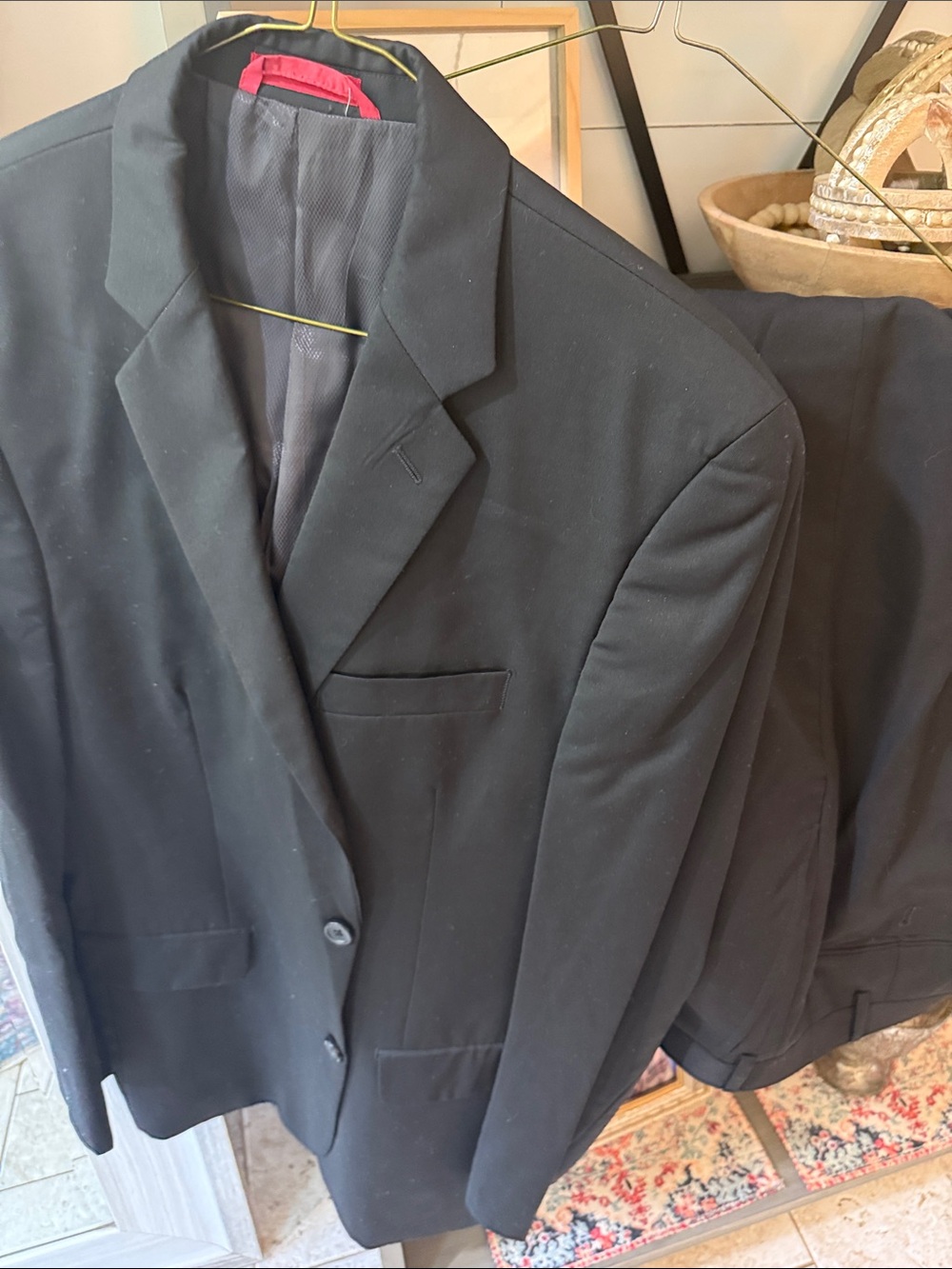 Alfani Black Men's Two-Button Suit Jacket - Picture 5 of 7